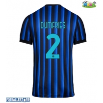 Inter Milan Denzel Dumfries #2 Hjemmedrakt 2025-26 Kortermet